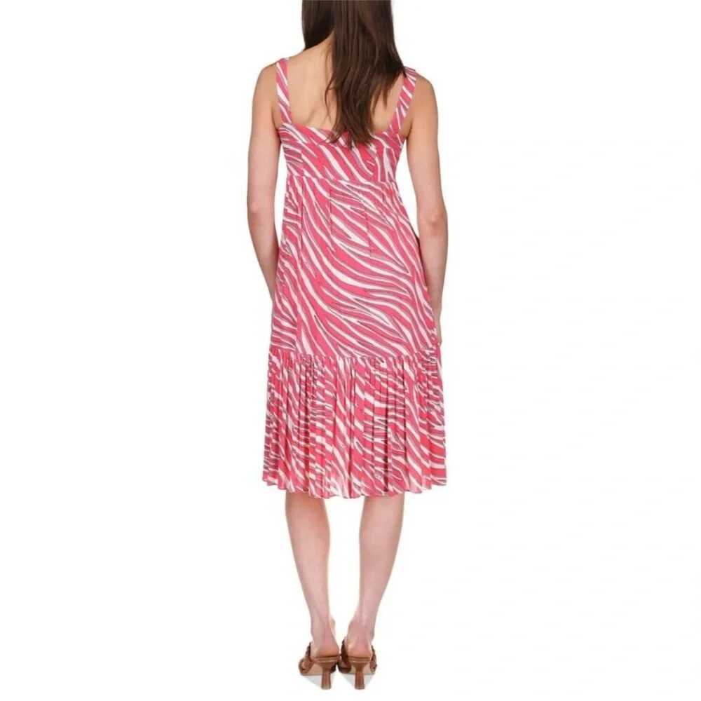 Michael Kors Soft Zebra Midi Dress